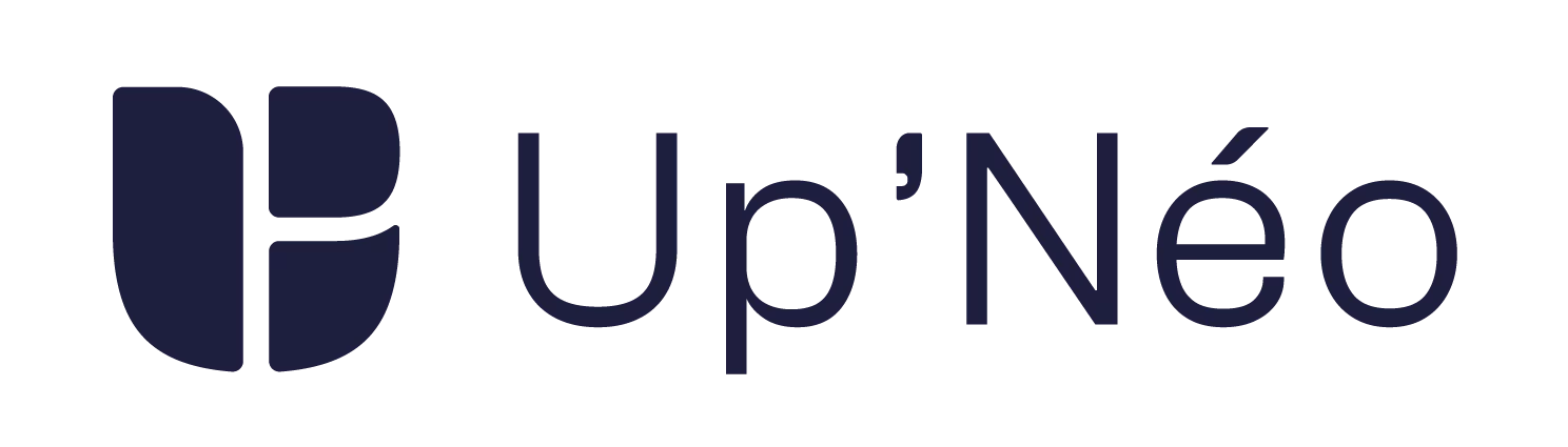 Logo up néo bleu